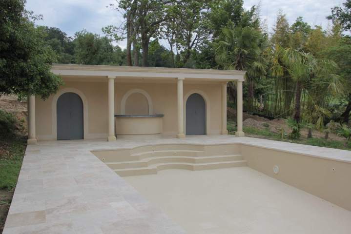 Bassin en construction Coutras