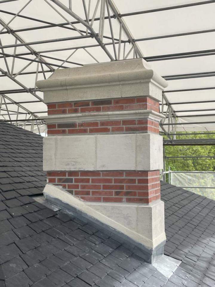 Ouvrage toit maçonné Coutras