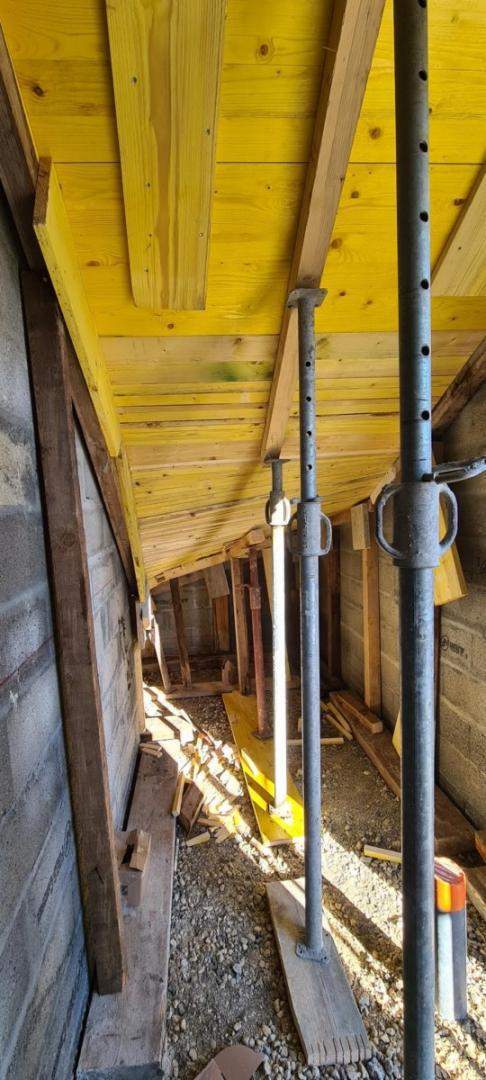 Structure coffrage en bois et métallique Coutras